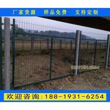 肇慶浸塑鐵路防護(hù)柵欄 熱鍍鋅框架圍