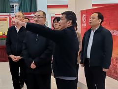 福建省政協(xié)副主席、省工商聯(lián)主席王光遠(yuǎn)一行視察虹潤公司