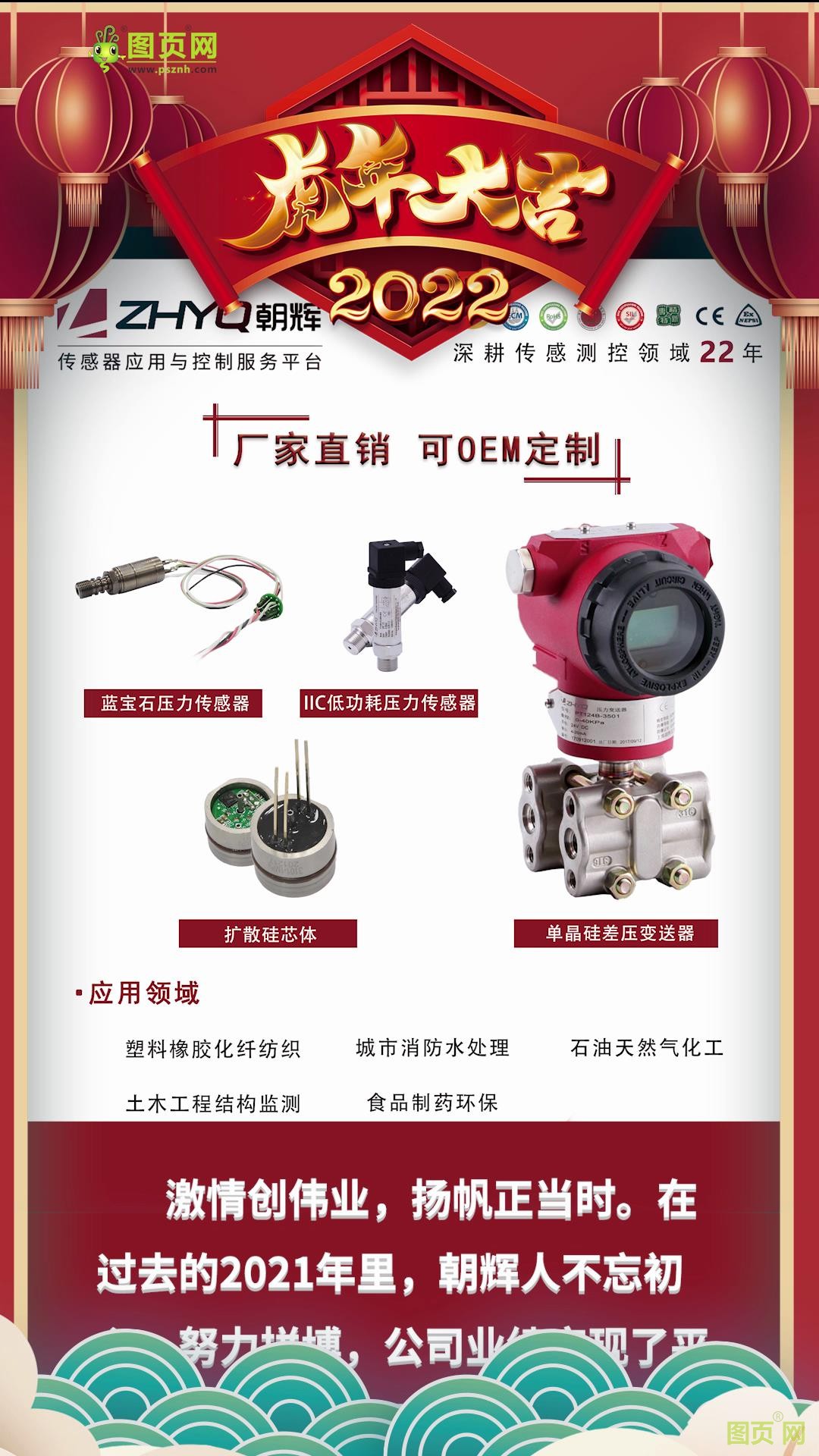 上海朝輝壓力儀器有限公司營(yíng)銷總監(jiān)彭義2022新春寄語