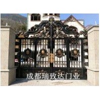 成都瑞致達(dá)門業(yè)電動鐵藝大門定制設(shè)計上門安裝維修