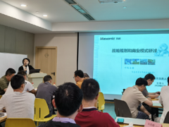 萬訊研發技術有聲有色，項目進展順利